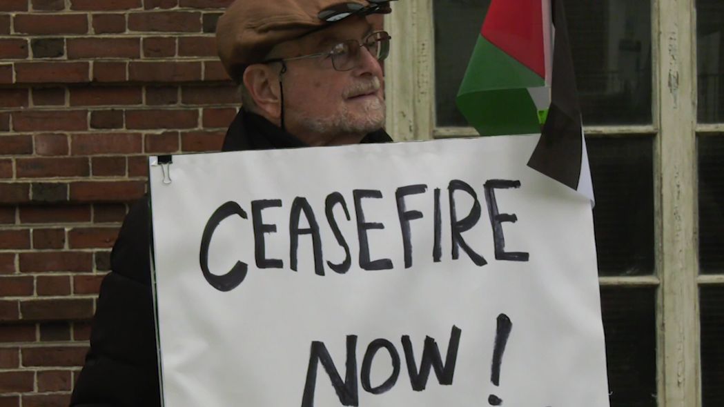纽约人呼吁以色列-哈马斯战争停火